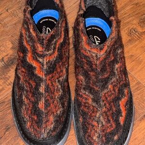 Clarks  Collection Gereld Easy Ankle Boots Wool Men’s Size 8.5 M NWOT